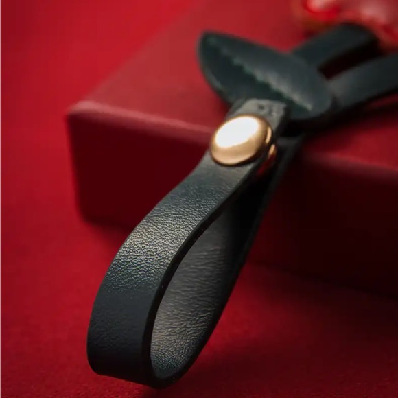 NWT Heart Cherries 🍒 Bag Charm - Picture 7 of 8